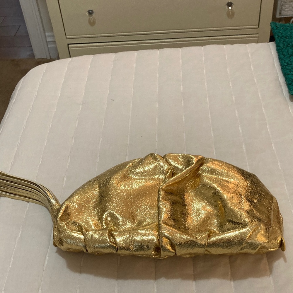 Rebecca Minkoff Elegant Gold Women's Clutch